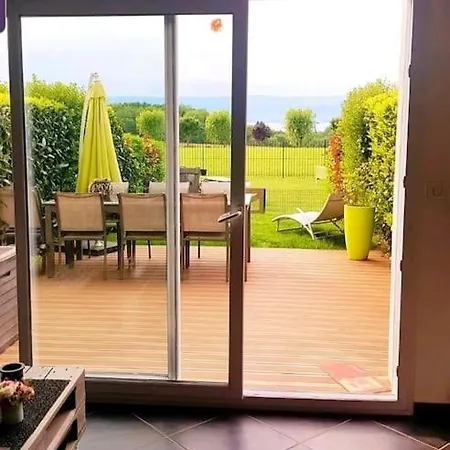 아파트 Thonon-allinges Vue Duplex Jardin Parc *